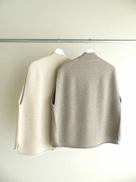 HAU(ハウ) knit vest lap cashmere wool(2211-0345) | SPACE MOO