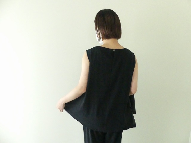 evam eva(エヴァムエヴァ) cotton sleeveless pullover(E231T158