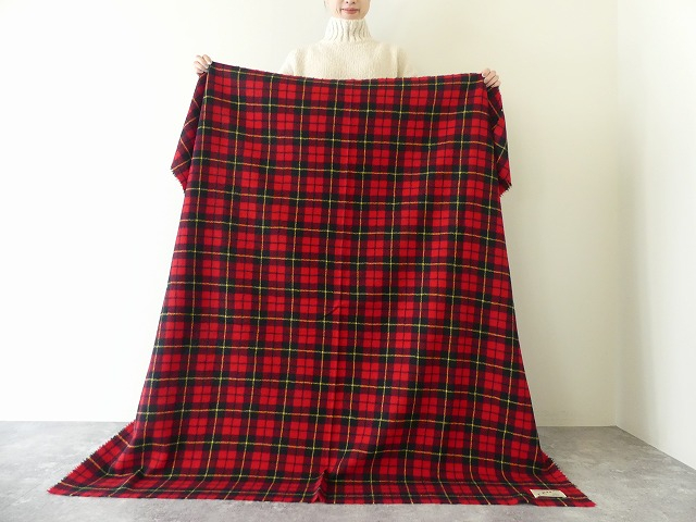 R&D.M(オールドマンズテーラー) WOOL TARTAN CHECK BLANKETの商品画像1