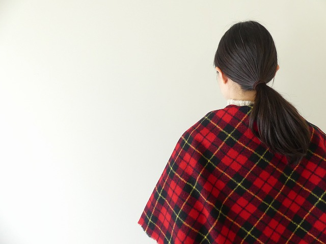 R&D.M(オールドマンズテーラー) WOOL TARTAN CHECK BLANKETの商品画像5