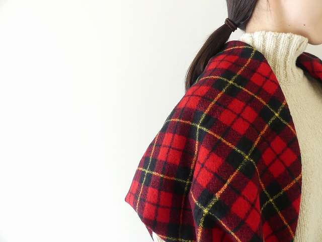 R&D.M(オールドマンズテーラー) WOOL TARTAN CHECK BLANKETの商品画像6