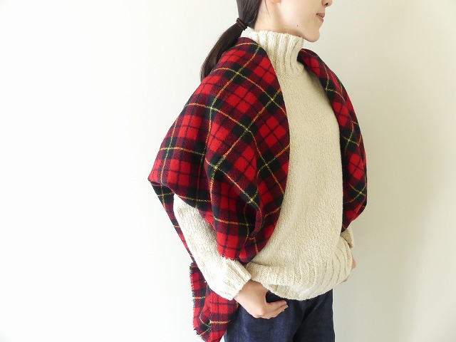 R&D.M(オールドマンズテーラー) WOOL TARTAN CHECK BLANKETの商品画像7