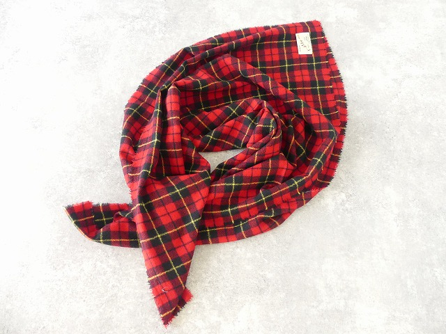 R&D.M(オールドマンズテーラー) WOOL TARTAN CHECK BLANKETの商品画像9