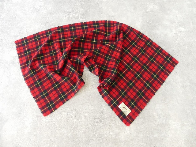 R&D.M(オールドマンズテーラー)  WOOL TARTAN CHECK MUFFLERの商品画像2