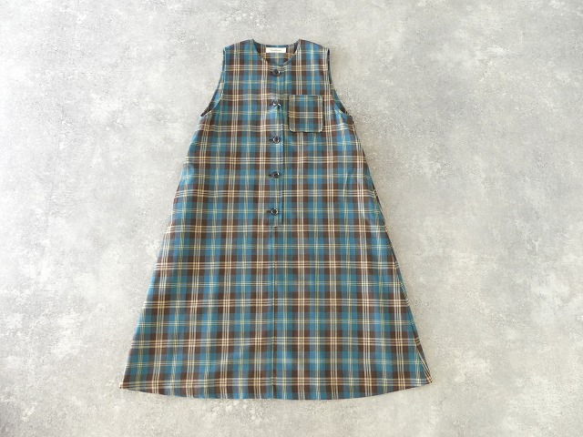 SARAHWEAR(サラウェア) Worted Tartan sleeveless Dressの商品画像11