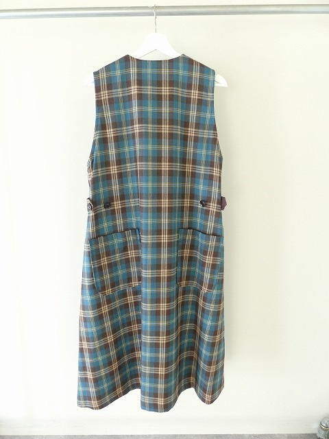 SARAHWEAR(サラウェア) Worted Tartan sleeveless Dressの商品画像12