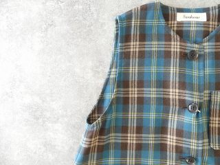 SARAHWEAR(サラウェア) Worted Tartan sleeveless Dressの商品画像23