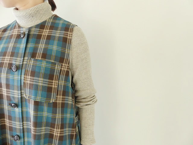 SARAHWEAR(サラウェア) Worted Tartan sleeveless Dressの商品画像3