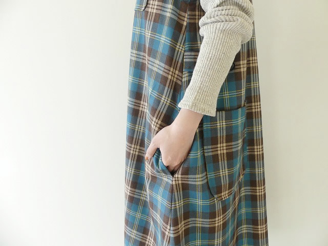 SARAHWEAR(サラウェア) Worted Tartan sleeveless Dressの商品画像4