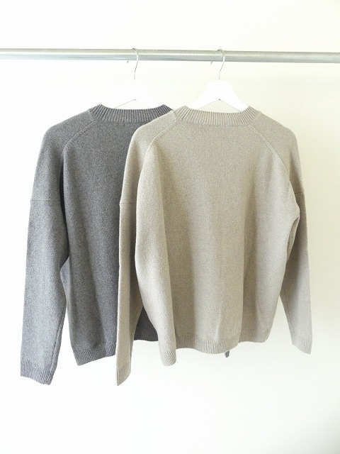 evam eva(エヴァムエヴァ) wool sable pulloverの商品画像12