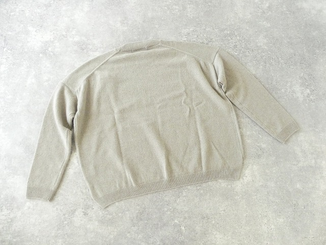 evam eva(エヴァムエヴァ) wool sable pulloverの商品画像14