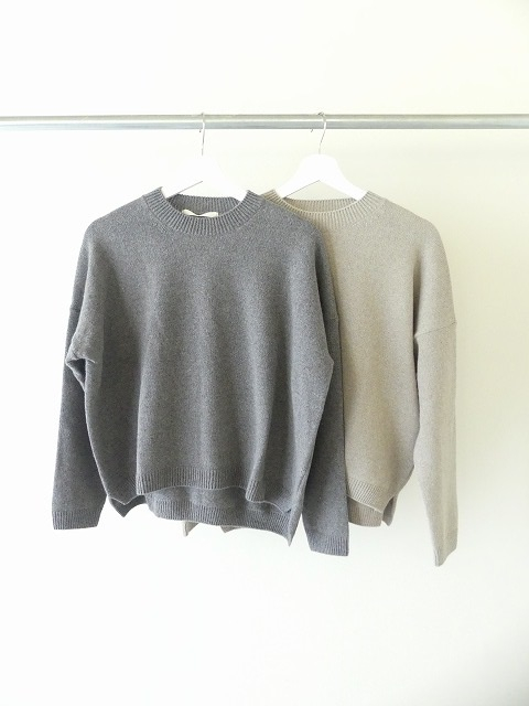 evam eva(エヴァムエヴァ) wool sable pulloverの商品画像2