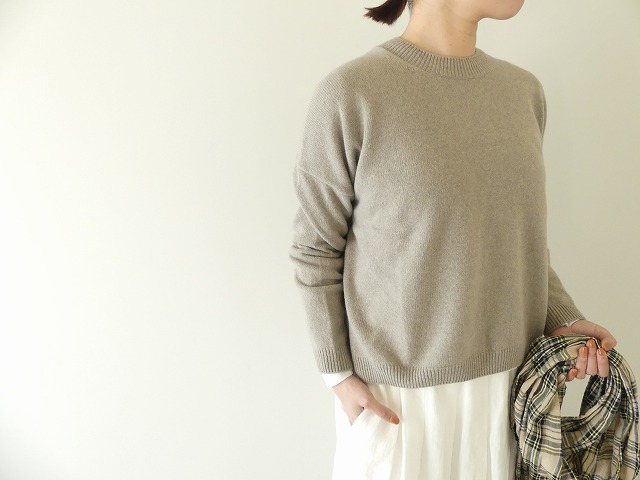 evam eva(エヴァムエヴァ) wool sable pulloverの商品画像3