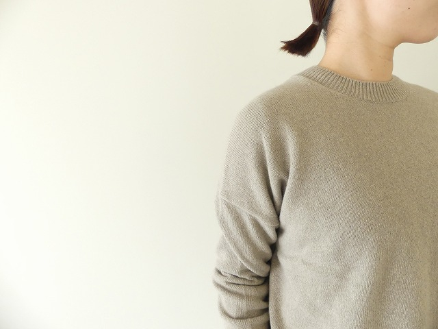 evam eva(エヴァムエヴァ) wool sable pulloverの商品画像4