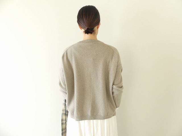 evam eva(エヴァムエヴァ) wool sable pulloverの商品画像9