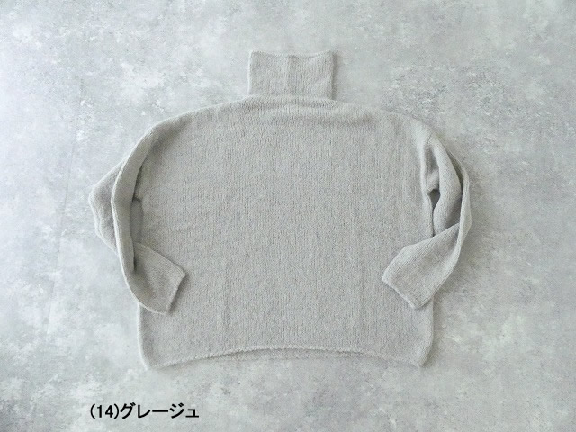 evam eva(エヴァムエヴァ) alpaca lily turtleneckの商品画像11