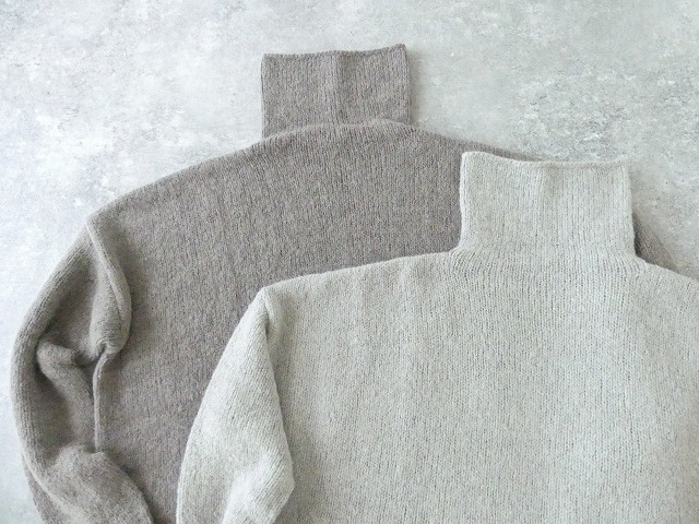 evam eva(エヴァムエヴァ) alpaca lily turtleneckの商品画像15