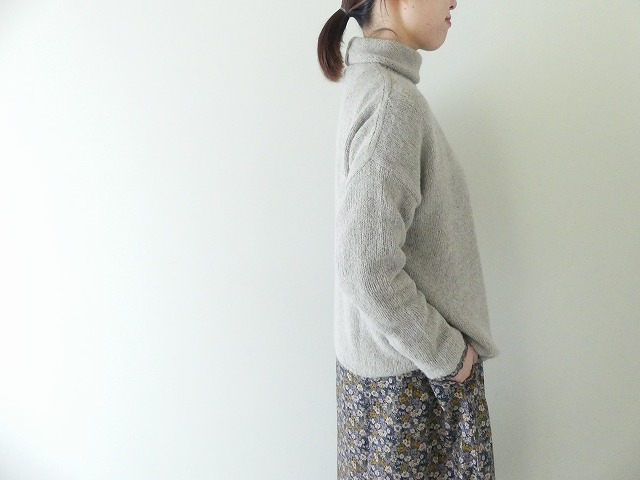 evam eva(エヴァムエヴァ) alpaca lily turtleneckの商品画像5