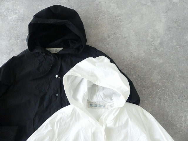 MidiUmi(ミディウミ) hooded short shirtの商品画像15