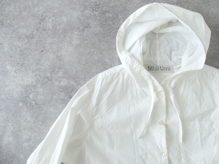 MidiUmi(ミディウミ) hooded short shirtの商品画像23