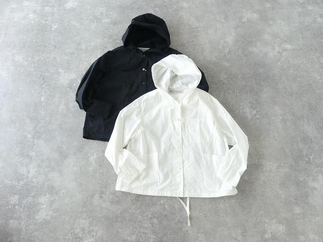 MidiUmi(ミディウミ) hooded short shirtの商品画像3