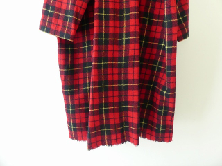 R&D.M(オールドマンズテーラー) WOOL TARTAN CHECK OPEN COLLAR WORK COATの商品画像24