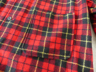 R&D.M(オールドマンズテーラー) WOOL TARTAN CHECK OPEN COLLAR WORK COATの商品画像29