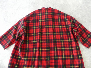 R&D.M(オールドマンズテーラー) WOOL TARTAN CHECK OPEN COLLAR WORK COATの商品画像34