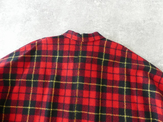 R&D.M(オールドマンズテーラー) WOOL TARTAN CHECK OPEN COLLAR WORK COATの商品画像35