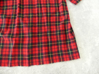 R&D.M(オールドマンズテーラー) WOOL TARTAN CHECK OPEN COLLAR WORK COATの商品画像36