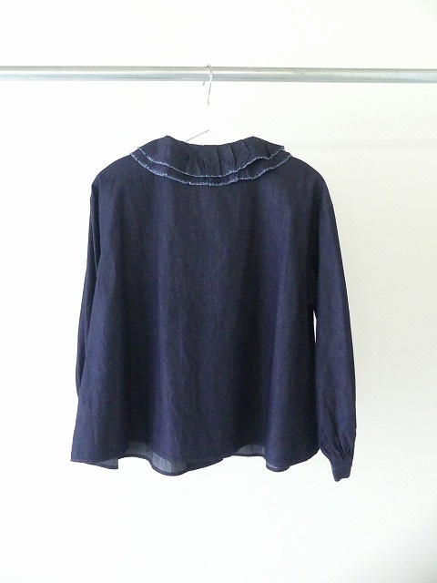 bulle de savon(ビュルデサボン) 5.5oz denim bebe プルオーバーの商品画像11