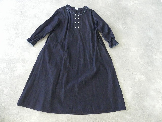 bulle de savon(ビュルデサボン) 5.5oz denim bebe ワンピースの商品画像13