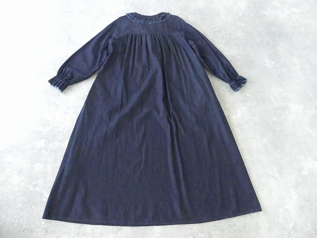 bulle de savon(ビュルデサボン) 5.5oz denim bebe ワンピースの商品画像15