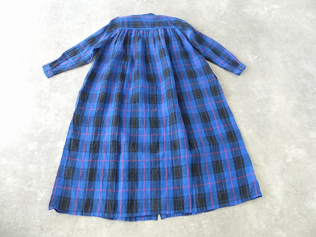 ichiAntiquite's(イチアンティークス) LINEN TARTAN DRESSの商品画像12