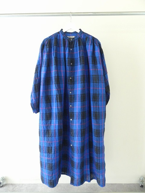 ichiAntiquite's(イチアンティークス) LINEN TARTAN DRESSの商品画像3