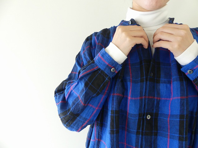 ichiAntiquite's(イチアンティークス) LINEN TARTAN DRESSの商品画像9