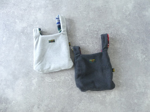 TWEED MILL(ツイードミル) チェック×フリース　ワンハンドルBAGの商品画像13