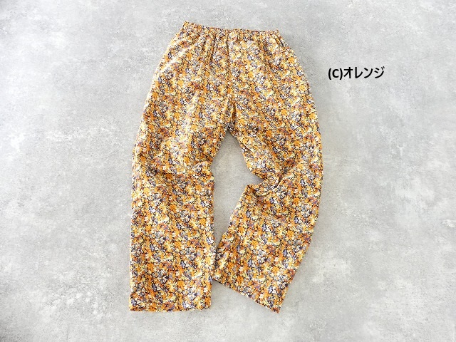 ichi(イチ) HOKKOH LIBERTY コーデュロイフラワーパンツの商品画像11