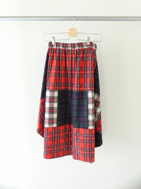 I am I in fact(アイアムアイ インファクト) TARTAN CHECK patchwork パンツの商品画像2