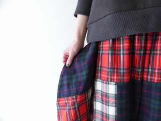 I am I in fact(アイアムアイ インファクト) TARTAN CHECK patchwork パンツの商品画像21