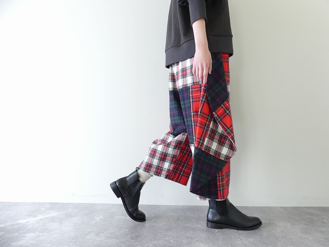 I am I in fact(アイアムアイ インファクト) TARTAN CHECK patchwork パンツの商品画像4