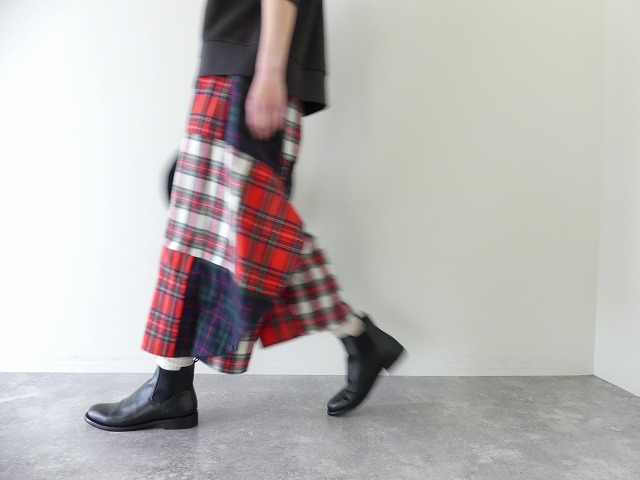 I am I in fact(アイアムアイ インファクト) TARTAN CHECK patchwork パンツの商品画像7