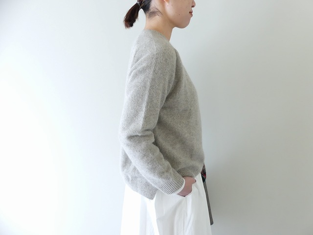 evam eva(エヴァムエヴァ) wool fox pulloverの商品画像10