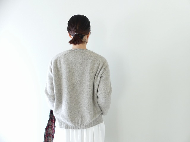 evam eva(エヴァムエヴァ) wool fox pulloverの商品画像11