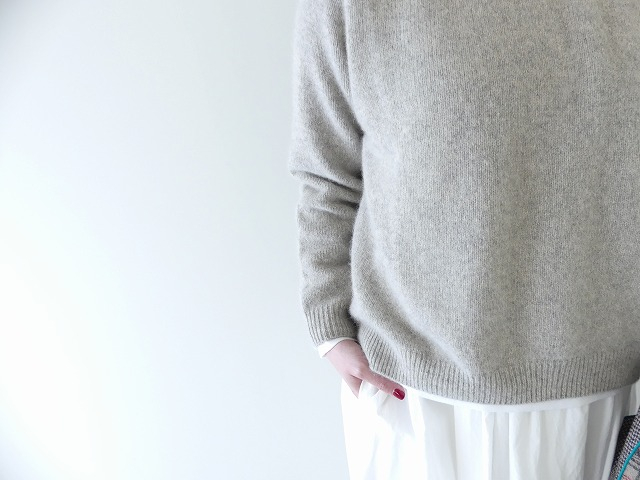 evam eva(エヴァムエヴァ) wool fox pulloverの商品画像5