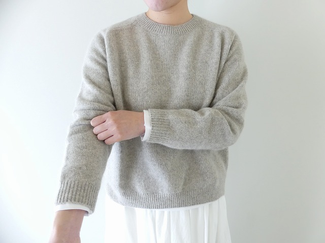 evam eva(エヴァムエヴァ) wool fox pulloverの商品画像7