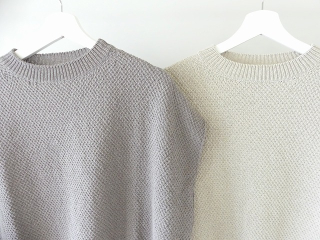 evam eva(エヴァムエヴァ) moss stitch vestの商品画像21