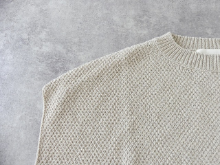 evam eva(エヴァムエヴァ) moss stitch vestの商品画像31