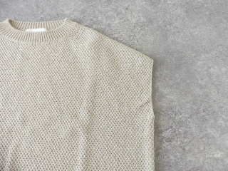 evam eva(エヴァムエヴァ) moss stitch vestの商品画像34