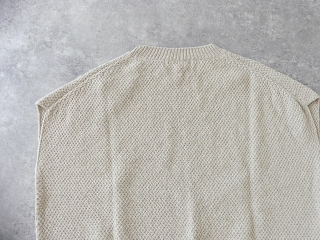 evam eva(エヴァムエヴァ) moss stitch vestの商品画像36